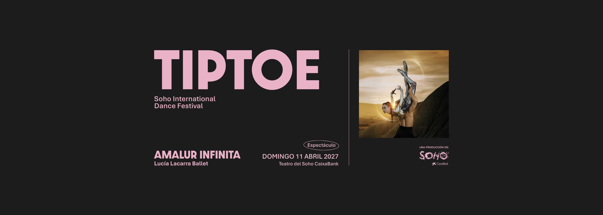 Cartel de Amalur Infinita — Teatro del Soho CaixaBank, Málaga