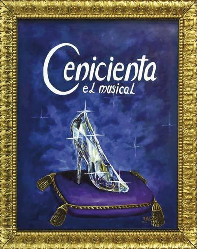 Cartel del Espectáculo de Cenicienta, tributo musical en Teatro ESAD, Málaga — lunes, 4 de enero de 2027