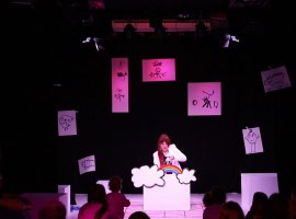 Cartel del Espectáculo de Dadadá en Teatro Cánovas, Málaga
