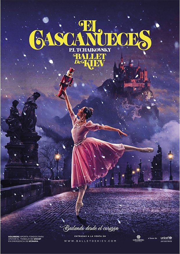 Cartel del Espectáculo de El Cascanueces – Ballet de Kiev en Auditorio Felipe VI, Estepona — jueves, 28 de enero de 2027