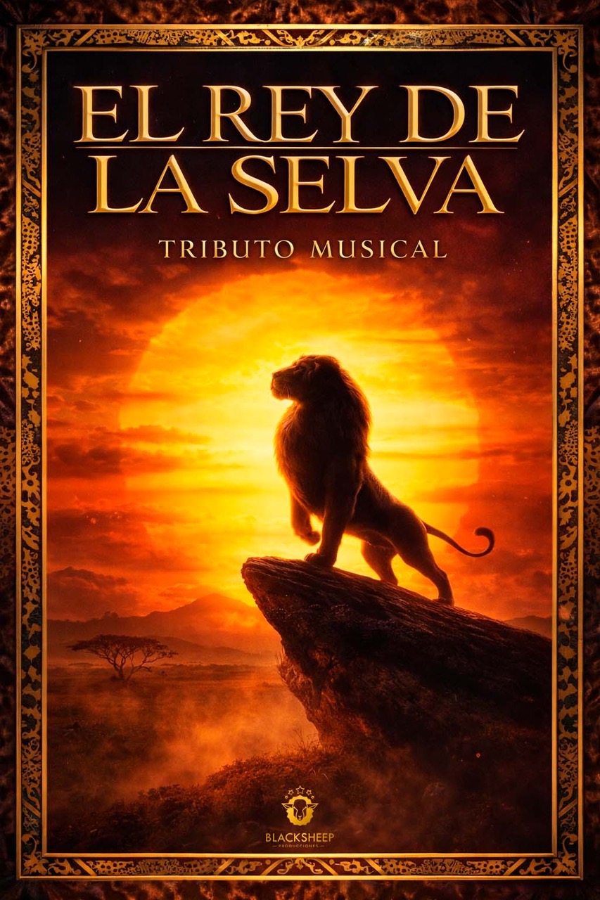 Cartel de El rey de la selva — Finca El Portón, Alhaurín de la Torre