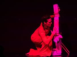 Cartel del Espectáculo de Éxtasis en Teatro Cánovas, Málaga