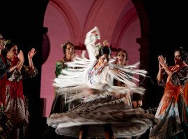 Cartel de Flamenco patrimonio — Teatro Cánovas, Málaga