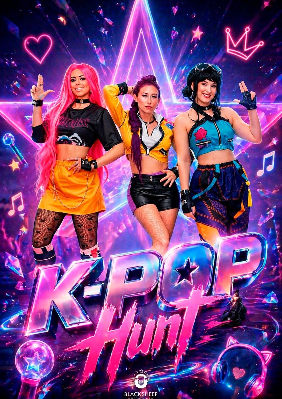 Cartel de K-Pop Hunt — Finca El Portón, Alhaurín de la Torre