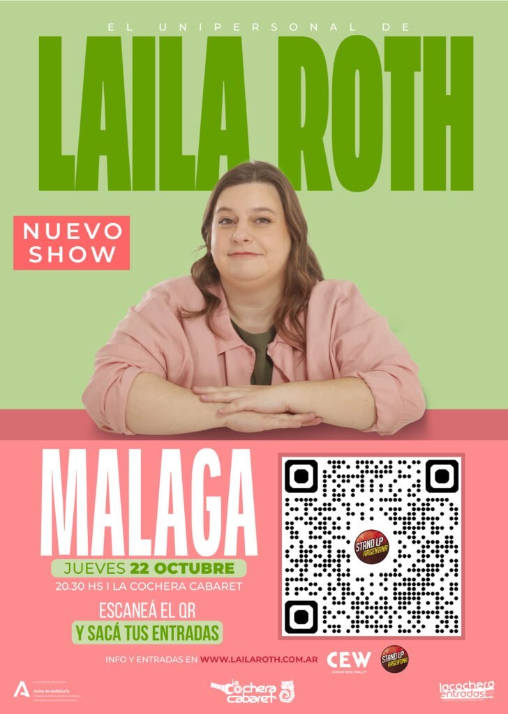 Cartel de LAILA ROTH — La Cochera Cabaret, Málaga