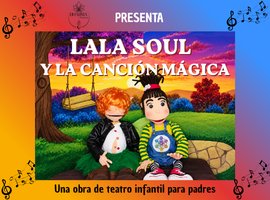 Cartel de Lala Soul y la canción mágica — Teatro Cánovas, Málaga