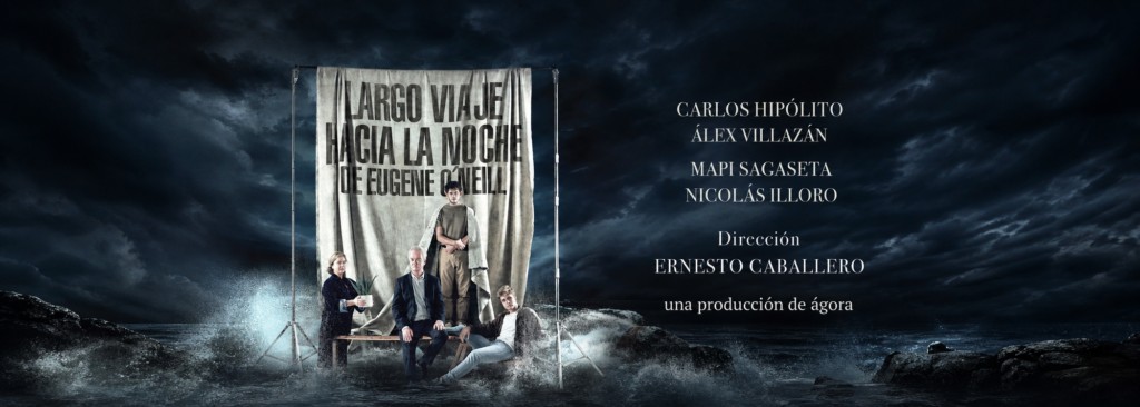 Cartel del Espectáculo de Largo viaje hacia la noche en Teatro del Soho CaixaBank, Málaga