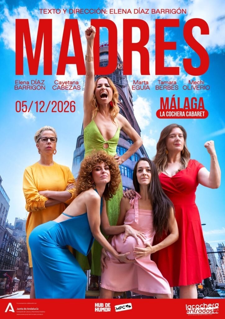 Cartel de MADRES — La Cochera Cabaret, Málaga