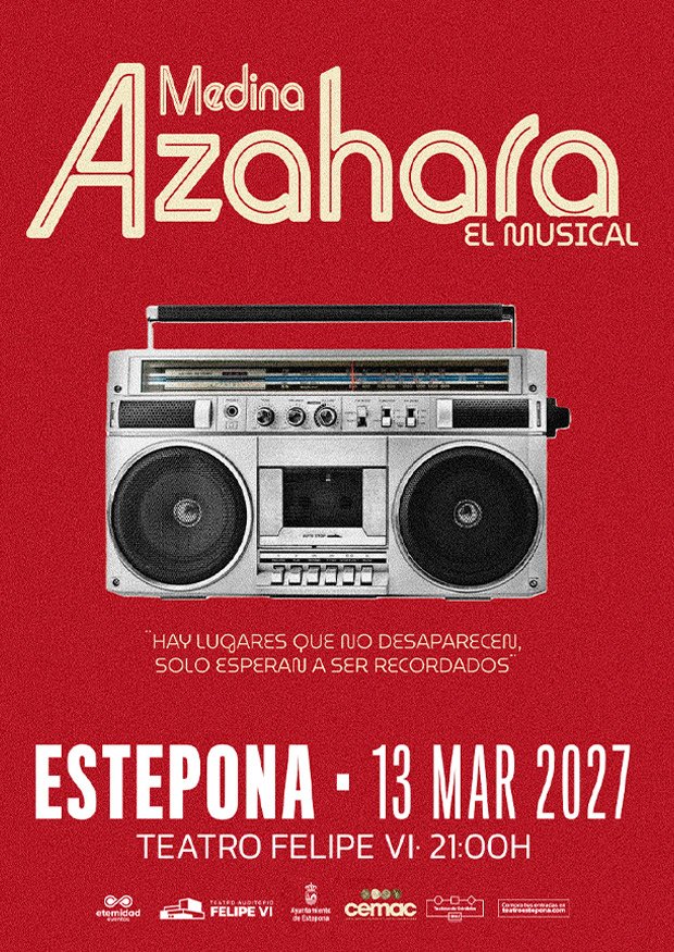 Cartel de Medina Azahara. El musical — Auditorio Felipe VI, Estepona