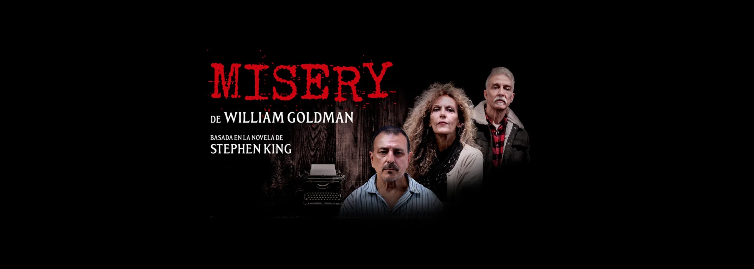 Cartel de Misery — Teatro del Soho CaixaBank, Málaga