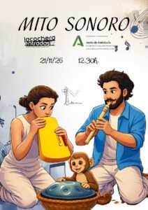 Cartel del Espectáculo de MITO SONORO en La Cochera Cabaret, Málaga — sábado, 21 de noviembre de 2026