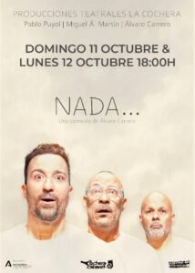 Cartel de NADA — La Cochera Cabaret, Málaga