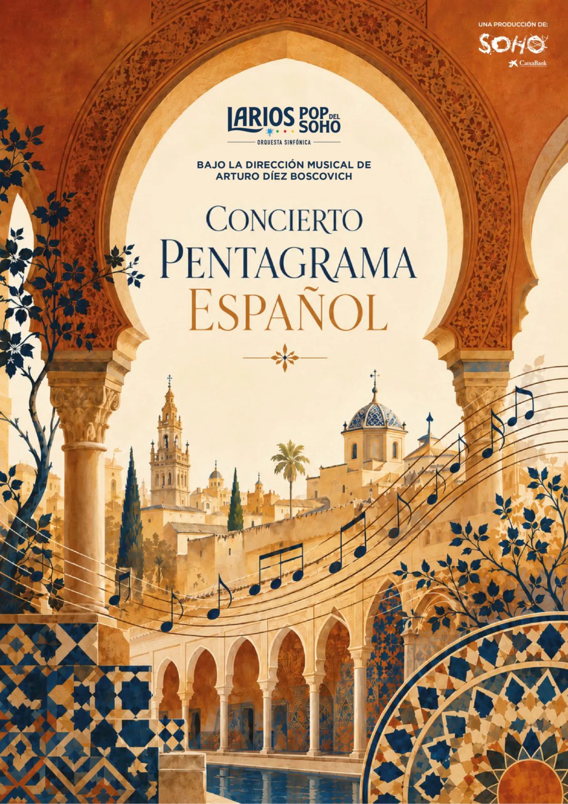 Pentagrama Español: Larios Pop del Soho