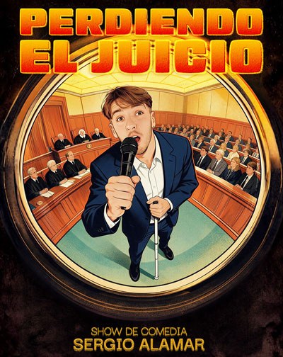 Cartel del Espectáculo de Perdiendo el juicio en Noma Backstage Club, Málaga — viernes, 27 de noviembre de 2026