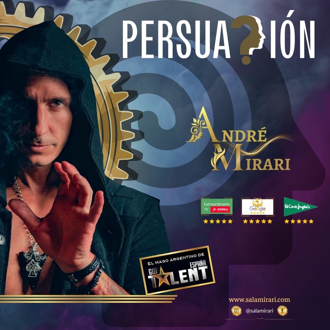 Cartel de Persuasion — Sala Mirari, Málaga