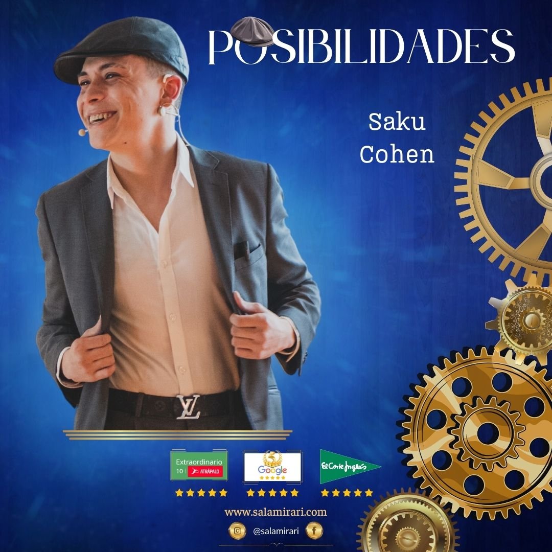 Cartel del Espectáculo de Posibilidades en Sala Mirari, Málaga — viernes, 27 de noviembre de 2026